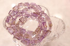 Ametrine Bracelet | Round + Rectangle Beads